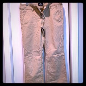 American Eagle khaki pants. Size 6